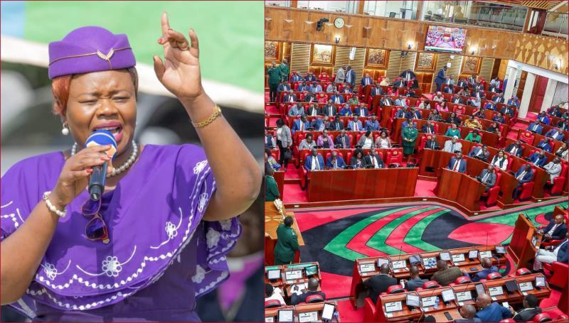 Githunguri MP Gathoni Wamuchomba wants the woman representative post retained.
